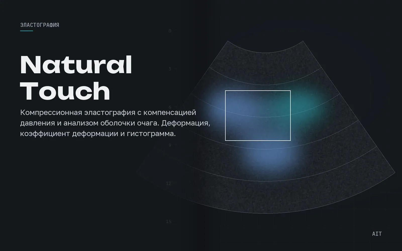Natural Touch, компрессионная эластография